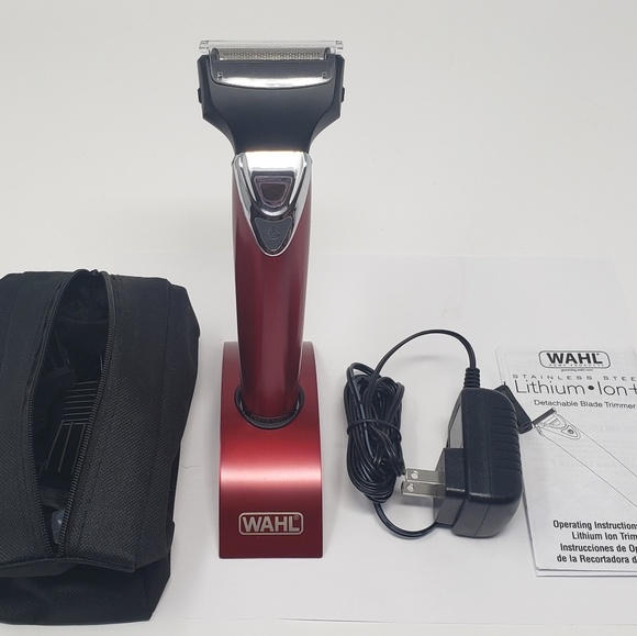 wahl stainless steel lithium ion gold trimmer